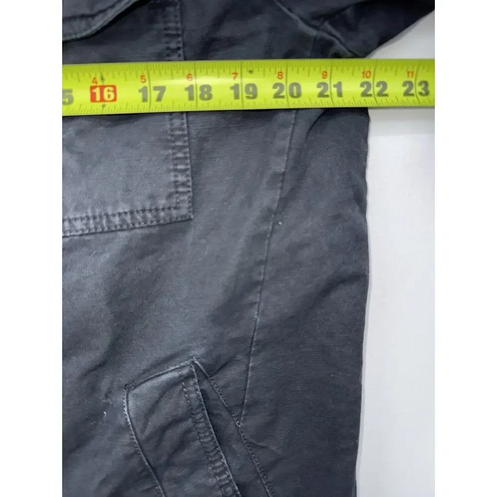 Levi's Two Pocket Military Insulated Cotton Jacket - Black - Men's Size Medium